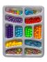 Imagem de Kit Miçangas Coloridas Pulseirinha Bijuteria Colar Infantil - Toy Mix