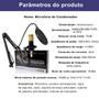 Imagem de Kit Microfone Condensador V8BM800 Dourado com Interface de Mesa e Braço Articulado XLR com Fio