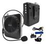 Imagem de Kit Microfone Professor Radio Megafone Amplificador Voz FM Usb KB-150