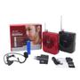 Imagem de Kit Microfone Professor Radio Megafone Amplificador Voz FM Usb KB-150