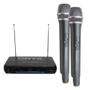 Imagem de Kit Microfone sem Fio Duplo TK V202N VHF com 2 Suportes B18A e Espuma Onyx