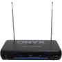 Imagem de Kit Microfone sem Fio Duplo TK V202N VHF com 2 Suportes B18A e Espuma Onyx