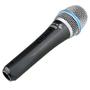 Imagem de Kit Microfone Vocal Lyco Sml48sp C/ Cabo Xlr 5m E Cachimbo Cor Preto