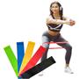 Imagem de Kit Mini Band 5 Faixas Elásticas de Exercícios Incoterm