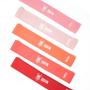 Imagem de Kit Mini Band Faixa Elastica Com 5 Intensidades - Odin Fit