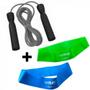 Imagem de Kit Mini Band Forte + Media + Corda de Pular com Rolamento Liveup  Liveup Sports 