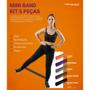 Imagem de Kit Mini Band Hidrolight Com 5 Peças Para Exercícios Pilates Yoga Fisioterapia Musculação