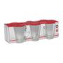 Imagem de Kit Mini Caneca De Vidro Transparente Café Expresso Lisa 6 Unidades - 70ml - Hauskraft