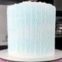 Imagem de Kit Mini Espátulas de Textura em aço inox para bolo- confeitaria- decorativas