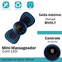 Imagem de Kit Mini Massageador Elétrico Estimulador Alivia dor Varizes Tensão Muscular Fisioterapia 110V/220V -  3 unidades