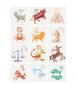 Imagem de Kit Mini Stencil Signos com 12 Peças 4,5cm Stmi-023 Litoarte