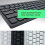 Imagem de Kit Mini Teclado  Sem Fio Wireless Bluetooth Compacto