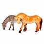 Imagem de Kit Miniatura Brinquedo Animais Série Cavalos Selvagens