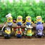 Imagem de Kit Minions 8 Bonecos Meu Malvado Favorito Brinquedo