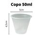 Imagem de Kit Ml Copo 50 Ml Branco Ps Descartável 10 Pct C/100