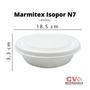 Imagem de Kit Ml Marmitex Isopor Spumapac N7 Com 50 Un
