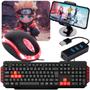 Kit Mobilador Barato Freefire Pelo Pc Teclado Celular Pubg Imagem de Kit Mobilador Barato Freefire Pelo Pc Teclado Celular Pubg