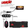 Imagem de Kit Mobilador Gamer Para Jogar Com Teclado e Mouse Freefire