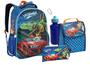 Imagem de Kit Mochila 5 Peças Racing Carro Seanite Infantil Menino Estojo Lancheira Garrafa