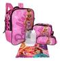 Imagem de Kit Mochila Barbie Filme Meninas Infantil Rodinhas Escolar