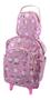 Imagem de Kit Mochila Bolsa De Carrinho Infantil Bichinho G + Lancheira de Bebê Escolar - Beca Baby