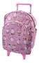 Imagem de Kit Mochila Bolsa De Carrinho Infantil Bichinho G + Lancheira de Bebê Escolar - Beca Baby
