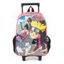 Imagem de Kit Mochila Boruto Escolar Infantil Naruto de Carrinho com Lancheira e Estojo