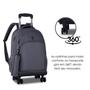 Imagem de Kit Mochila C/ Rodinhas Giro 360 Hayup + Estojo Simples Executiva Escolar/Viagem - Clio