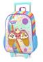 Imagem de Kit Mochila carrinho Menina Unicorn Game + Estojo + Lancheira Luxcel