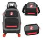 Imagem de Kit Mochila Carrinho Rodas 360 Haste Dupla Up4You