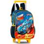 Imagem de Kit Mochila Carro Machine Hot Wheels Rodinhas G Lancheira