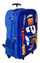 Imagem de Kit Mochila Carros 3D 5005 Infantil Rodinhas Escolar Top