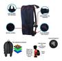 Imagem de Kit Mochila com bolso e Estojo Escolar Infantil Menino Dragon Ball