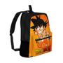 Imagem de Kit Mochila com bolso e Estojo Escolar Infantil Menino Dragon Ball