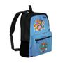 Imagem de Kit Mochila com Bolso e Estojo Escolar Infantil Patrulha Canina Menina e Menino 