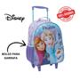 Imagem de Kit Mochila Com Carrinho e Rodas com Lancheira e Estojo Frozen