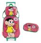 Imagem de Kit Mochila Com Carrinho Lancheira E Estojo Magali