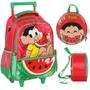 Imagem de Kit Mochila com Rodinha e Lancheira Turma da Mônica Magali - Luxcel