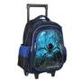 Imagem de Kit Mochila Com Rodinhas E Lancheira + Estojo Spiders Blue