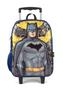 Imagem de Kit Mochila Com Rodinhas + Lancheira Batman Azul