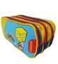 Imagem de Kit Mochila Costa Escolar Super Mario Grande + Estojo Triplo 03 Ziper Original Chenson
