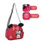 Imagem de Kit Mochila Costas Escolar + Lancheira + Estojo Box Tsum Tsum Minnie Vermelho Orelha Laço