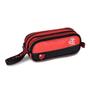 Imagem de Kit Mochila Costas Flamengo Com Lancheira Estojo - Vermelho