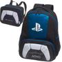 Imagem de Kit Mochila Costas Lancheira Infantil Escolar Menino Playstation Controle Dual Sense Game