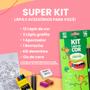 Imagem de Kit Mochila Costas Reforçada Lancheira Térmica Just Teen Oficial Escolar Passeio Juvenil Lançamento