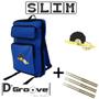 Imagem de Kit mochila de baquetas (Slim) SILK com 3 Pares de baquetas DGroove