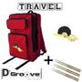 Imagem de Kit mochila de baquetas (Travel) com 3 Pares de baquetas DGroove