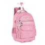 Imagem de Kit Mochila de Carrinho Nylon com Estampa Holográfica + Lancheira + Estojo Rebecca Bonbon Original 2025