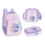 Imagem de Kit Mochila de Costa + Estojo Box + Lancheira Stitch Disney