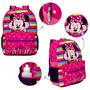 Imagem de Kit Mochila de Costas com Lancheira Rosa Minnie Toys 2U